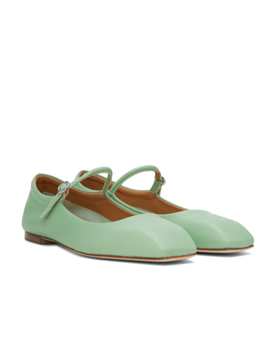 Uma Flat Shoes With Square Head