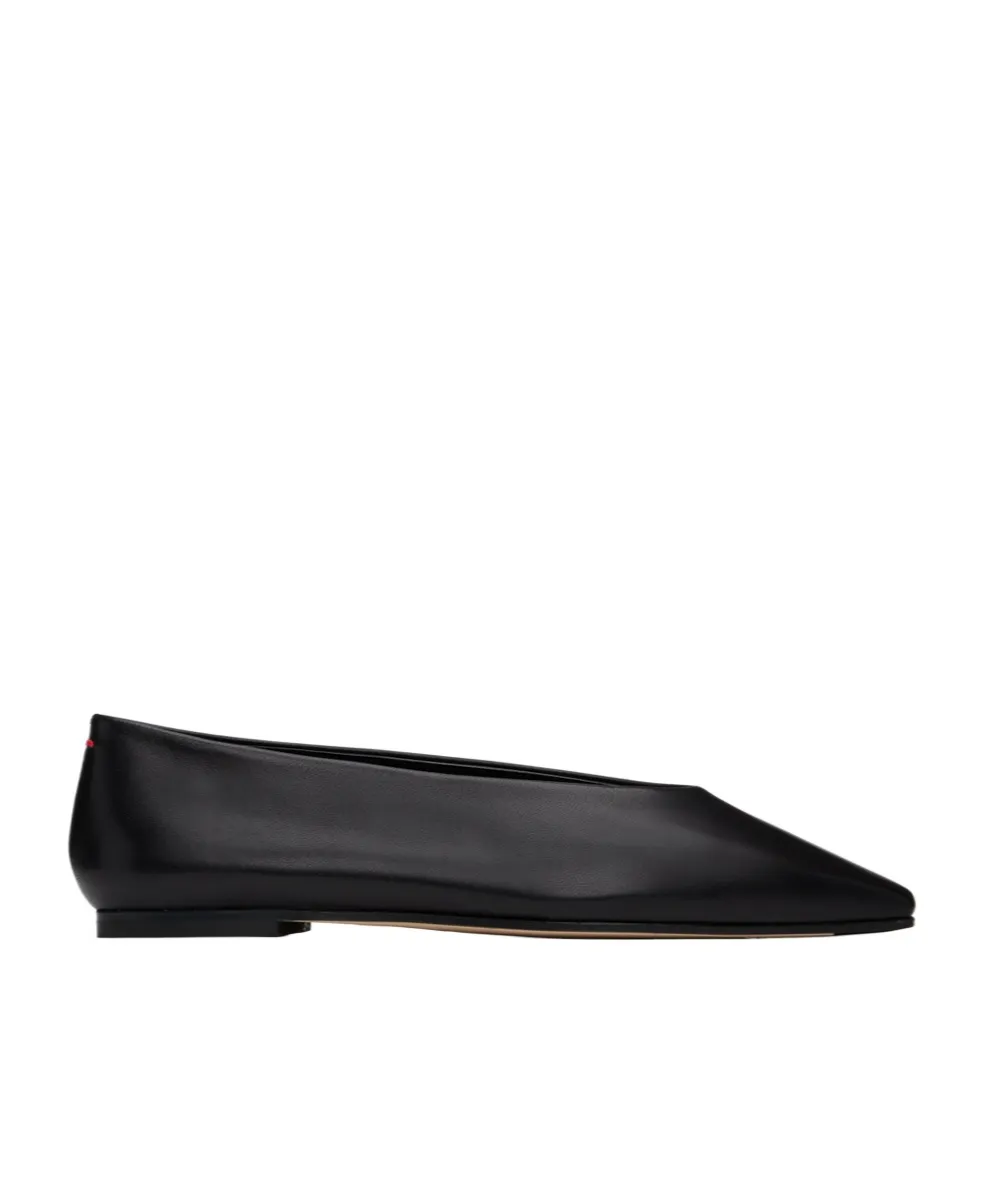 Betty Leather Ballerina Shoes