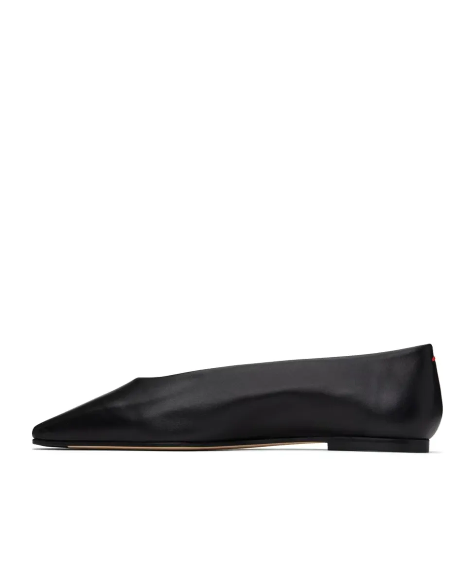 Betty Leather Ballerina Shoes