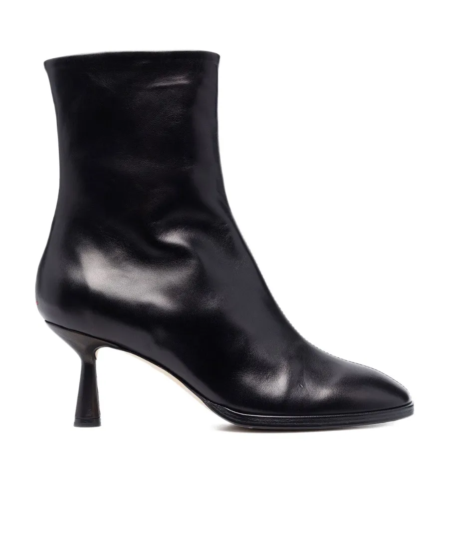 70Mm Round-Toe Ankle Boots