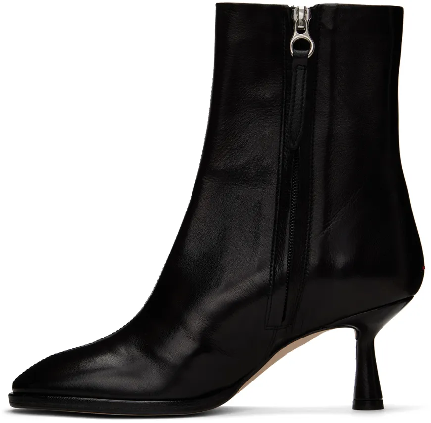 70Mm Round-Toe Ankle Boots