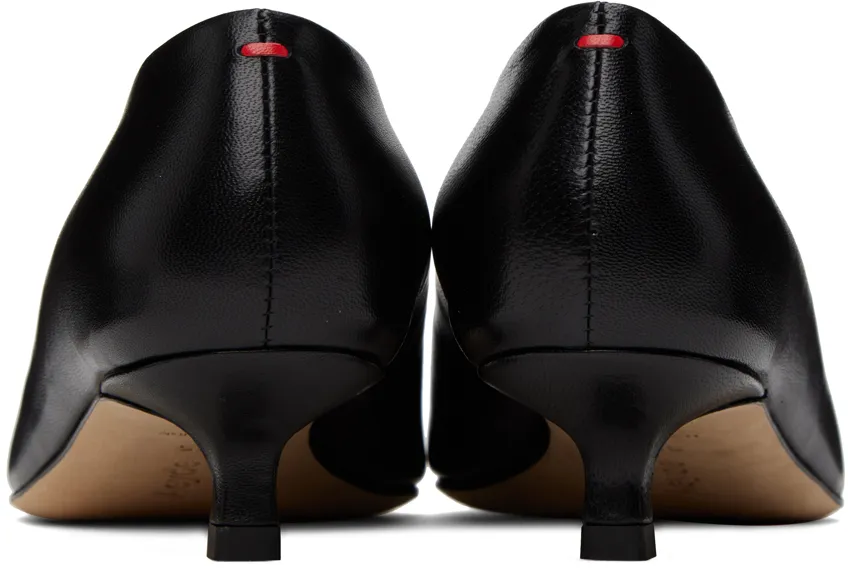 Clara Pointed-Toe Leather Pumps
