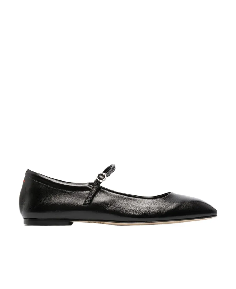 Maryjane Square-Toe Ballerina Shoes