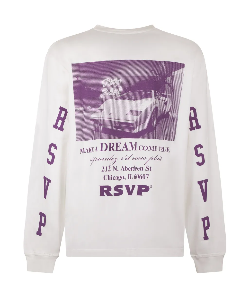 Printed Graphic Long Sleeve T-Shirt