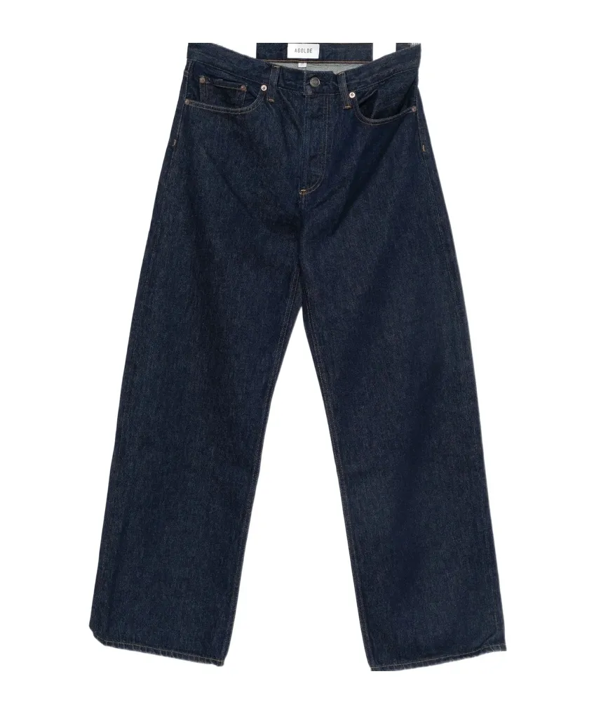 High-Waist Wide-Leg Jeans