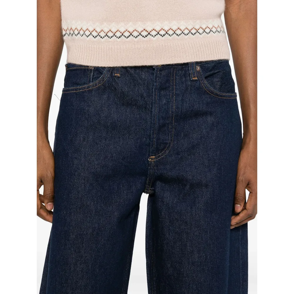 High-Waist Wide-Leg Jeans