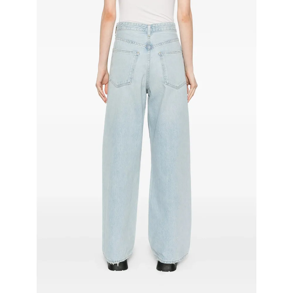Riley High Rise Straight Jeans