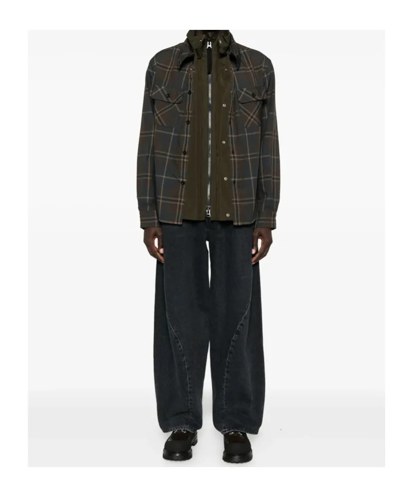 Panelled Jeans
