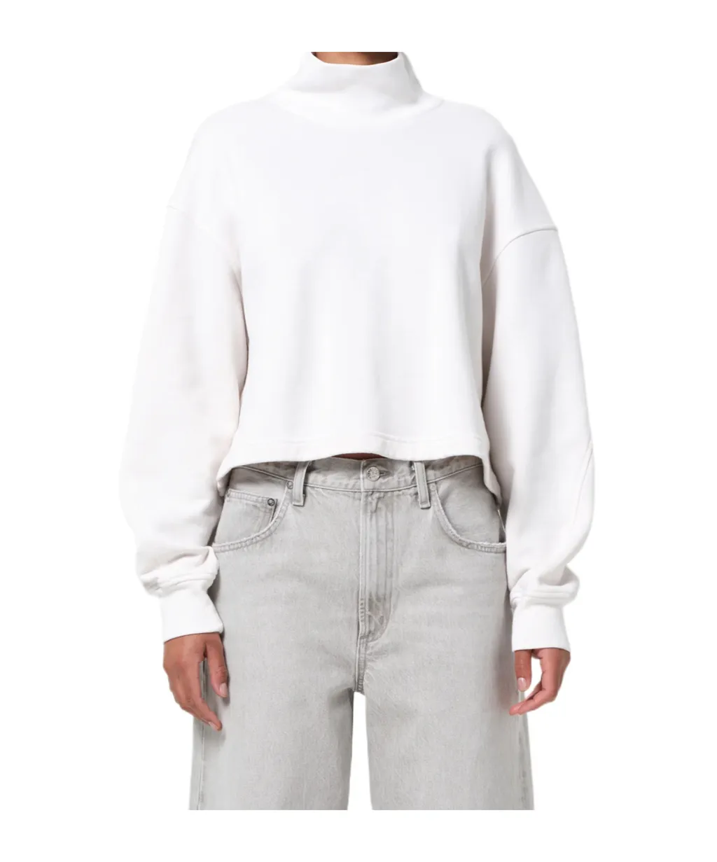 Cropped Turtleneck Sweater