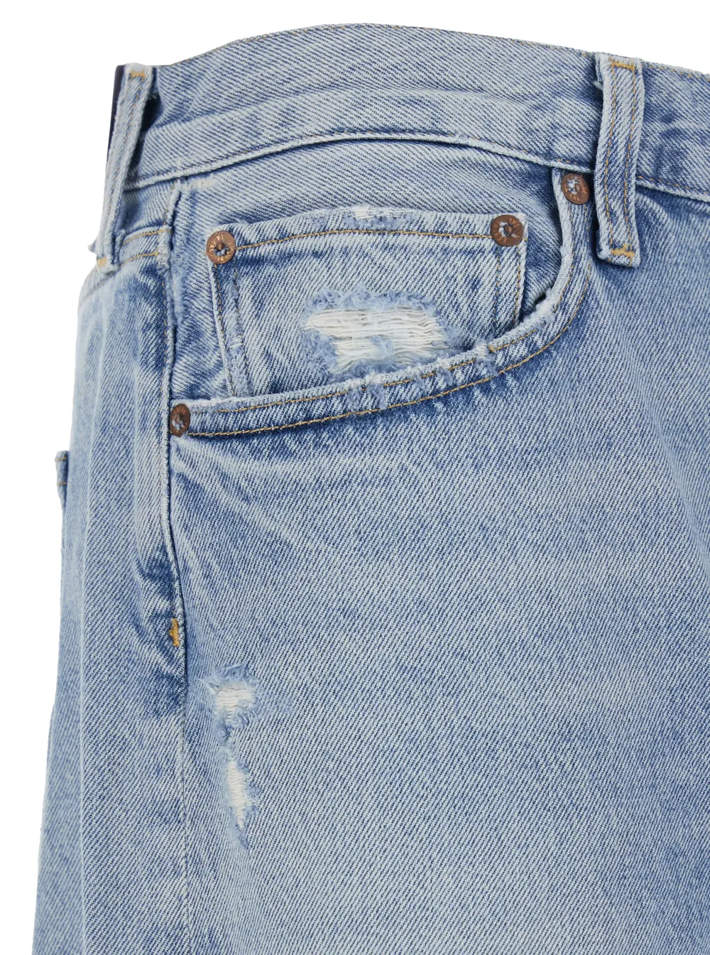Five-Pocket Denim Trousers
