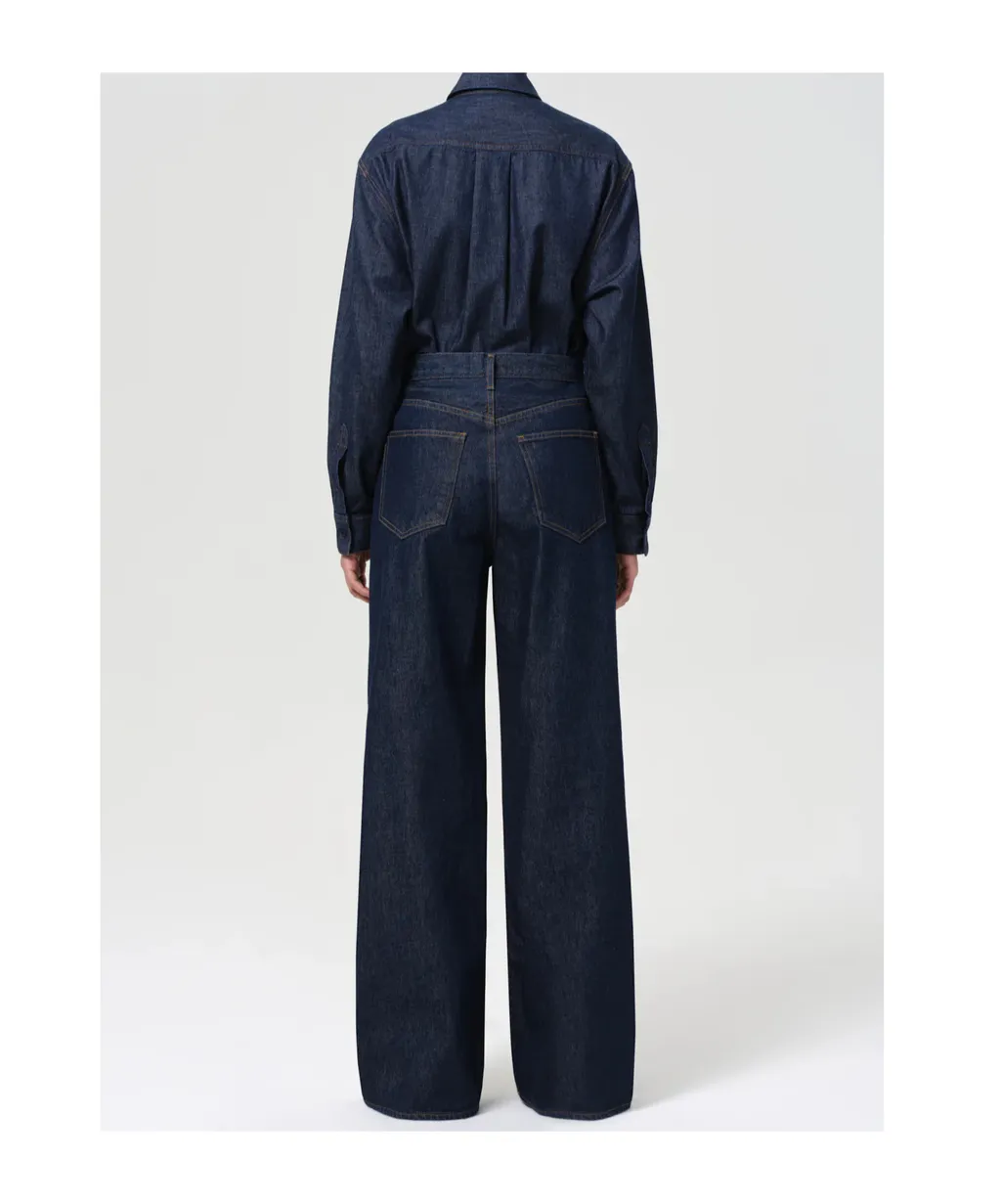 High-Waisted Wide-Leg Jeans