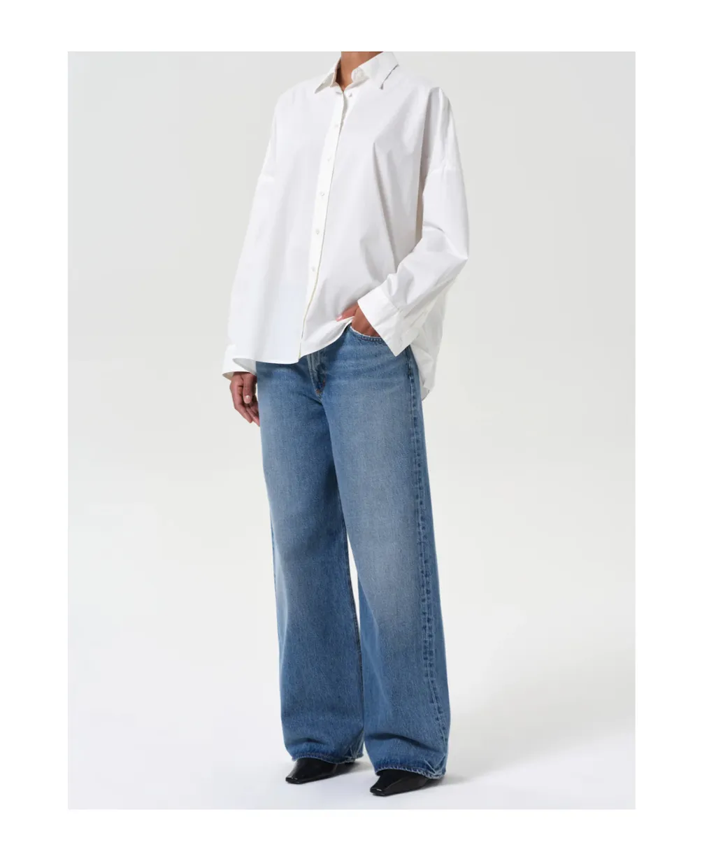 Oversized Button-Up Shirt