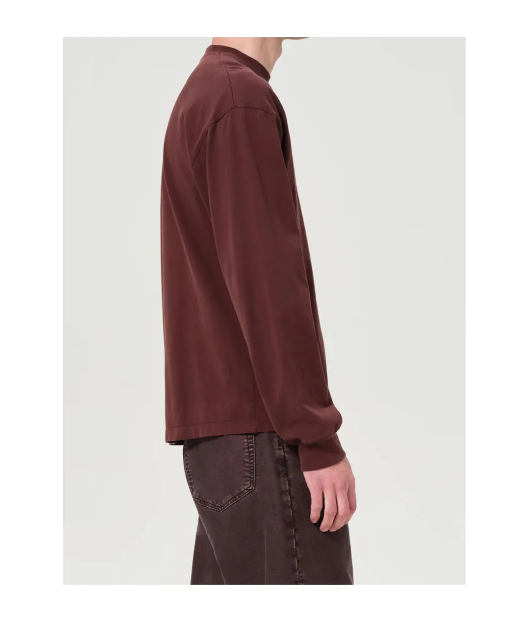 Ribbed Long Sleeve T-Shirt
