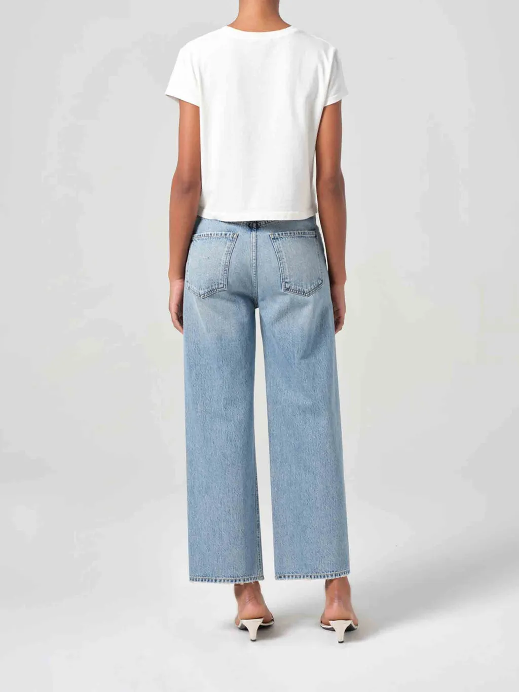Riley High Rise Straight Jeans
