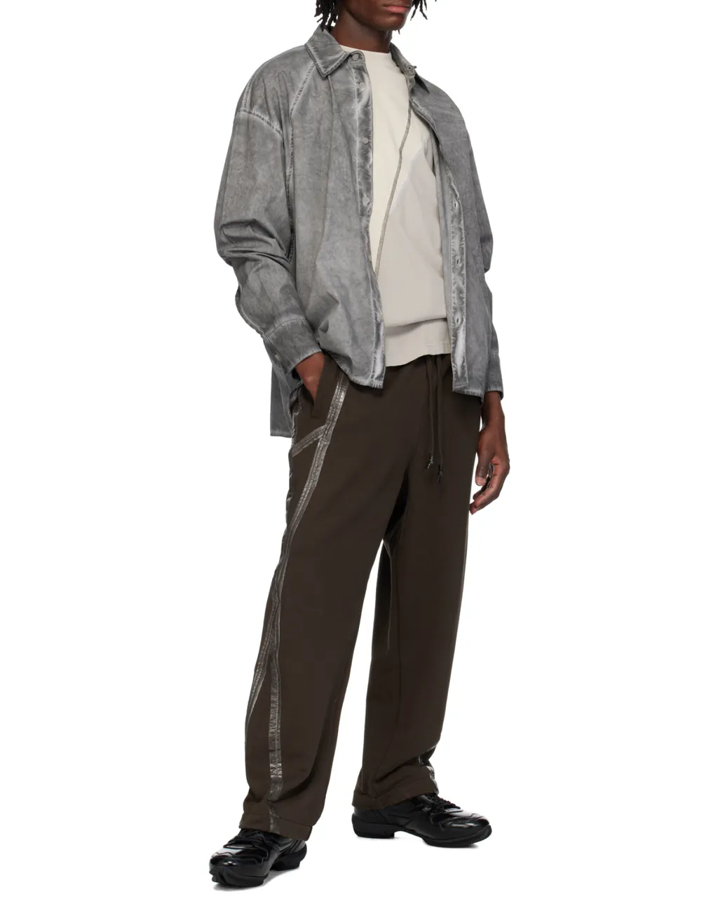 Lapel Long Sleeve Shirt