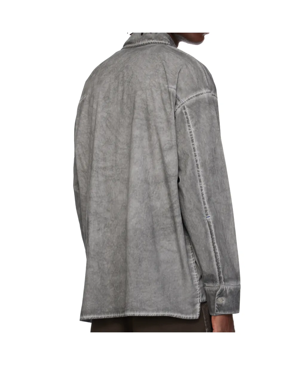 Lapel Long Sleeve Shirt