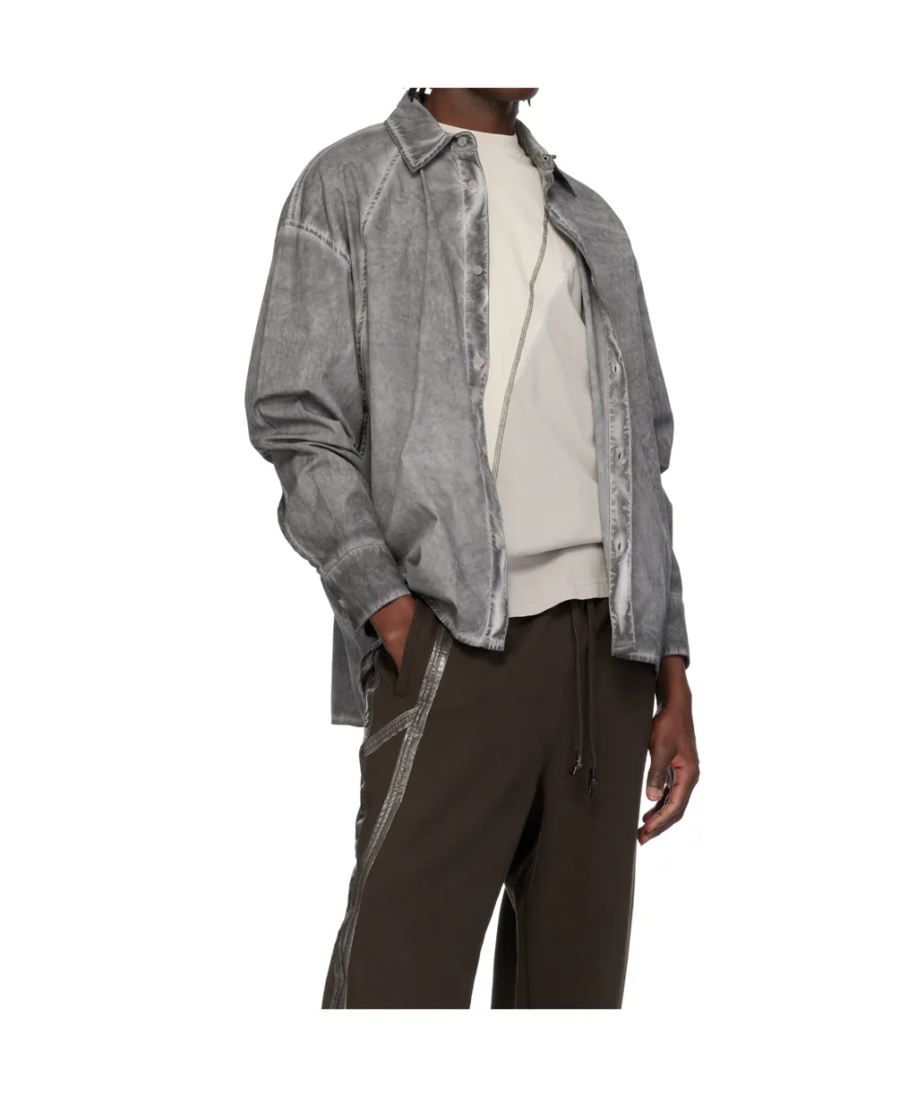 Lapel Long Sleeve Shirt