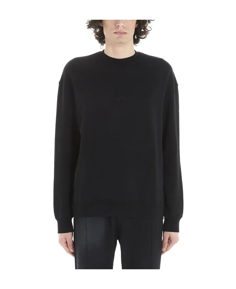 Logo-Printed Round-Neck Sweater
