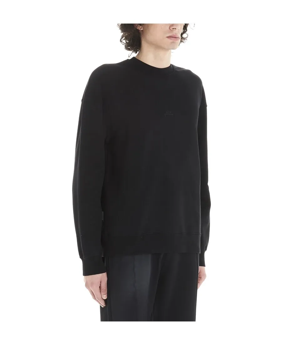 Logo-Printed Round-Neck Sweater