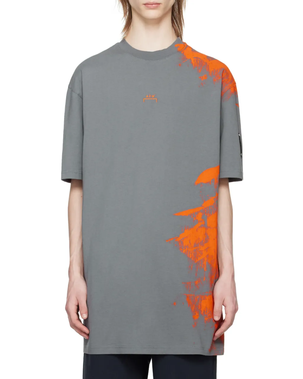 Brushstroke Cotton T-Shirt