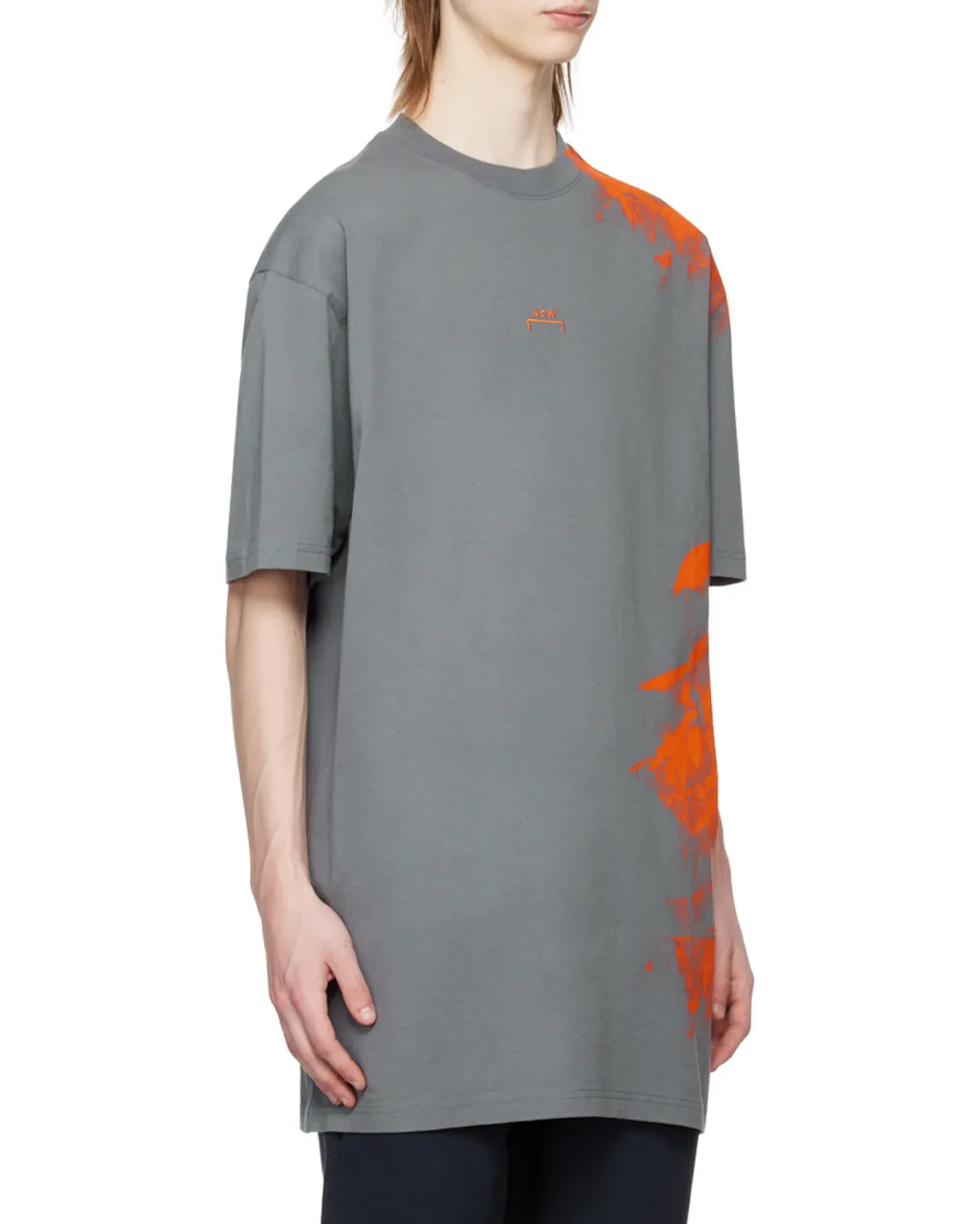 Brushstroke Cotton T-Shirt