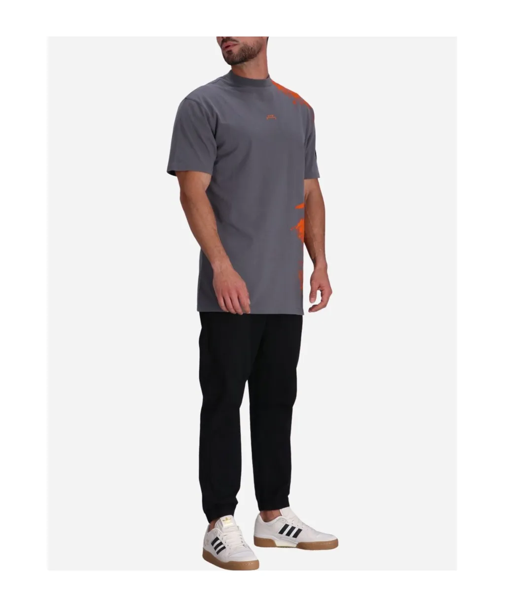 Brushstroke Cotton T-Shirt