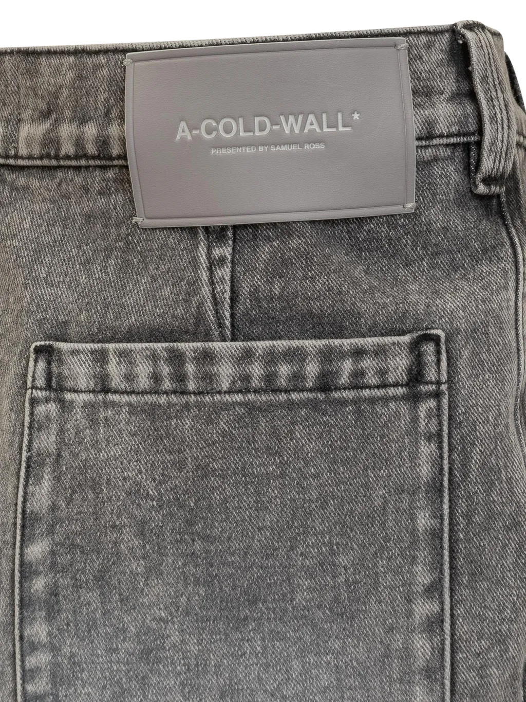 Logo Denim Shorts