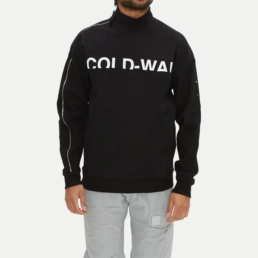 Logo-Print Zip-Fastening Sweatshirt