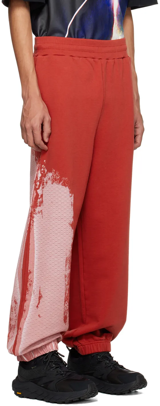 Tie-Dye Pattern Track Pants