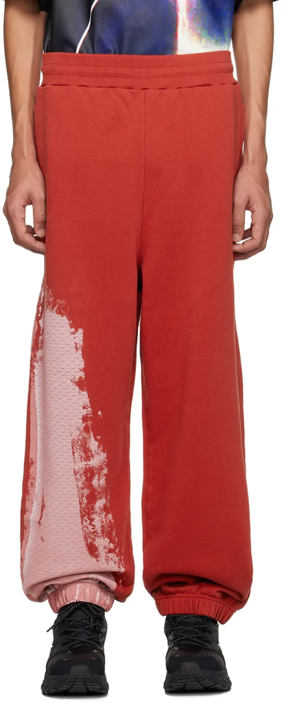 Tie-Dye Pattern Track Pants