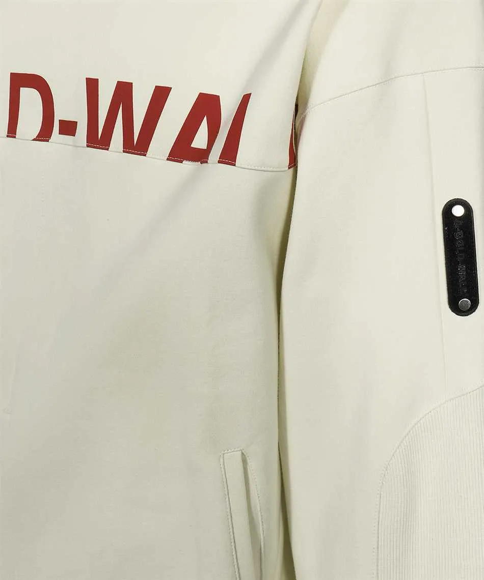 Overset Logo-Print Cotton Sweatshirt