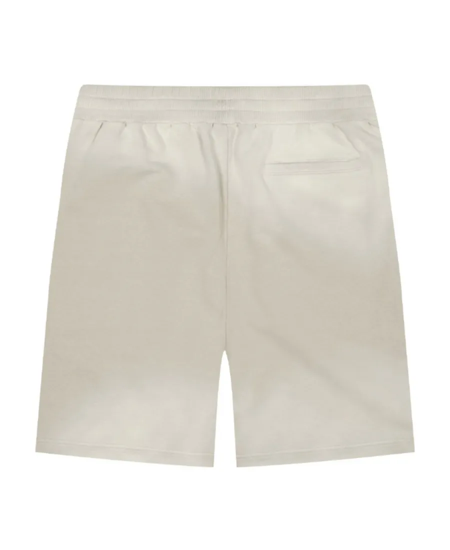 Elasticated-Waist Track Shorts