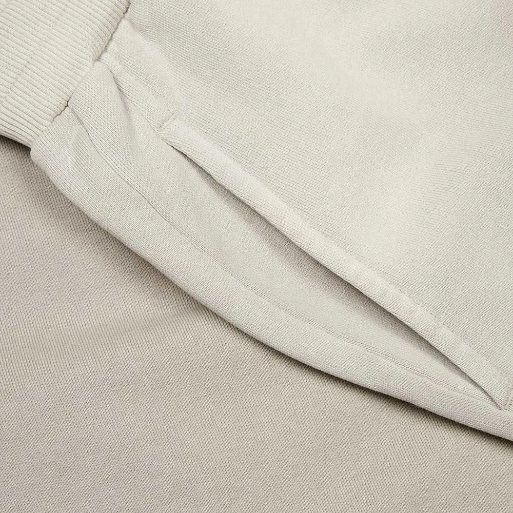 Elasticated-Waist Track Shorts