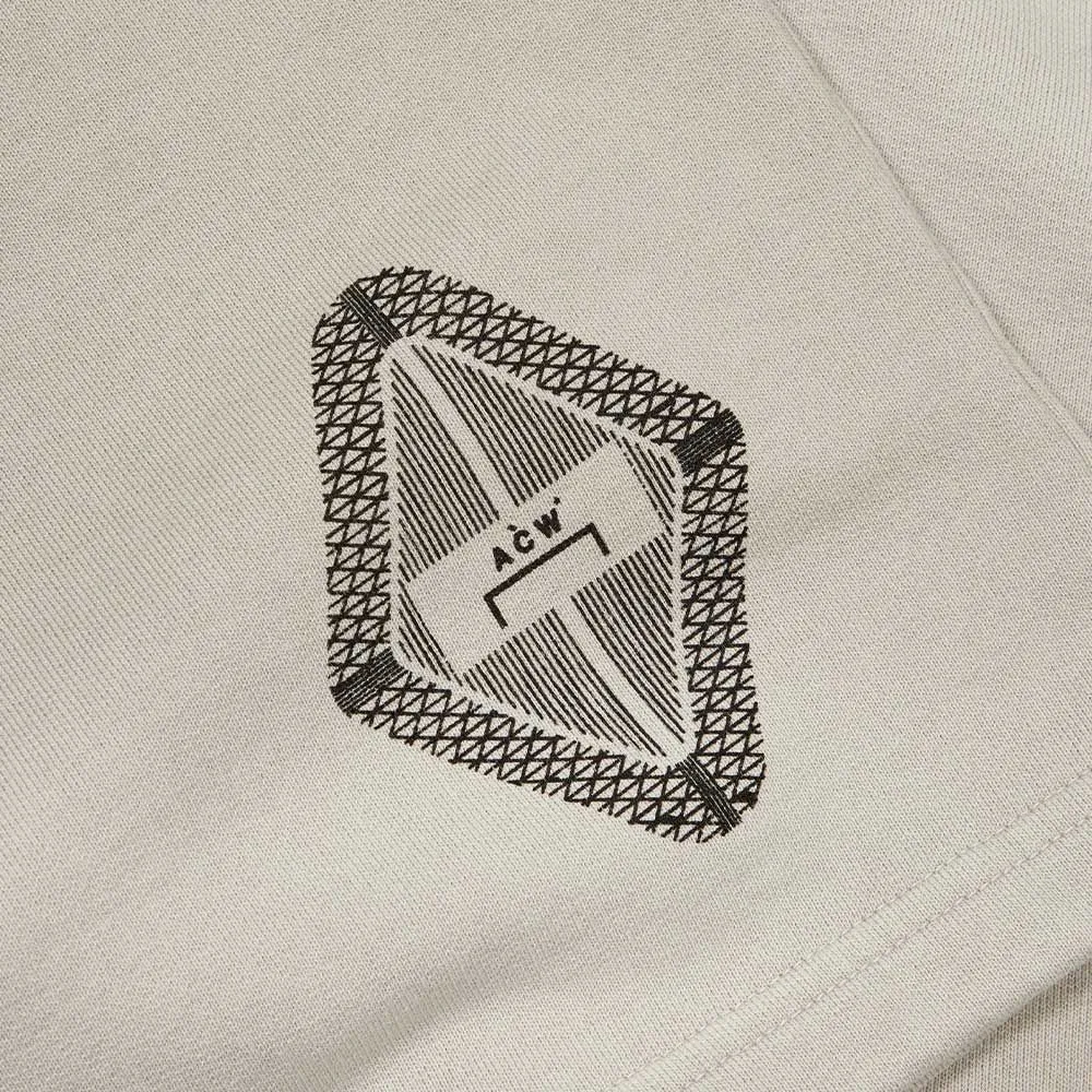 Elasticated-Waist Track Shorts