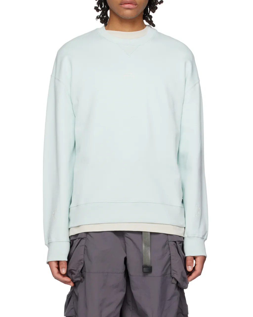 Round Collar Long Sleeve Sweater
