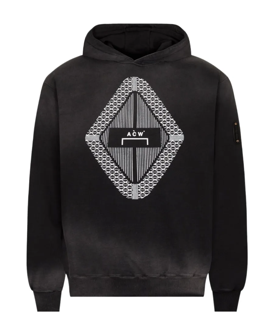 Gradient Logo-Print Hoodie