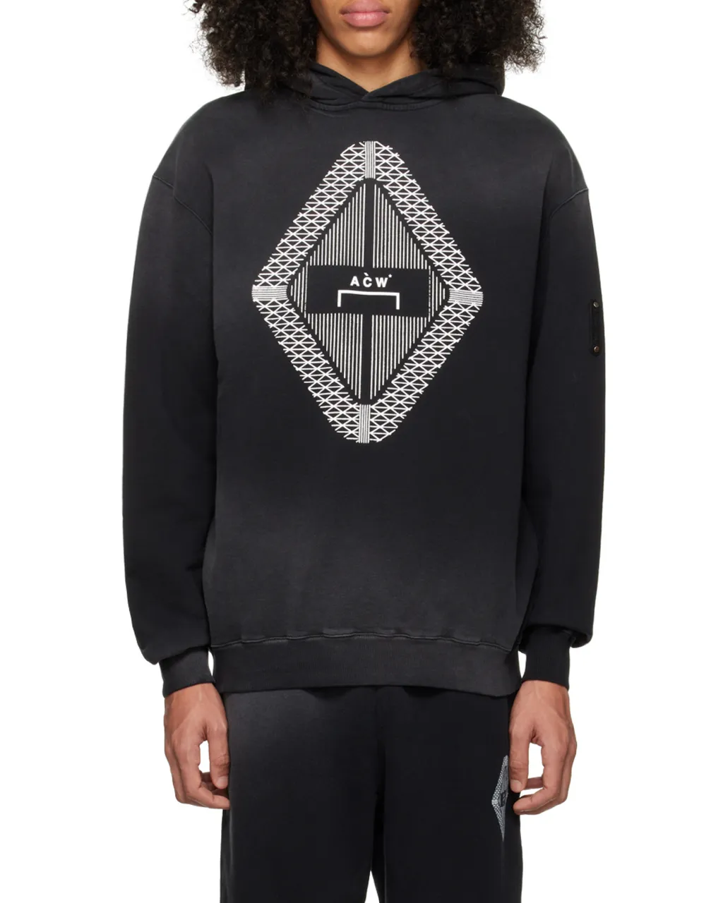 Gradient Logo-Print Hoodie