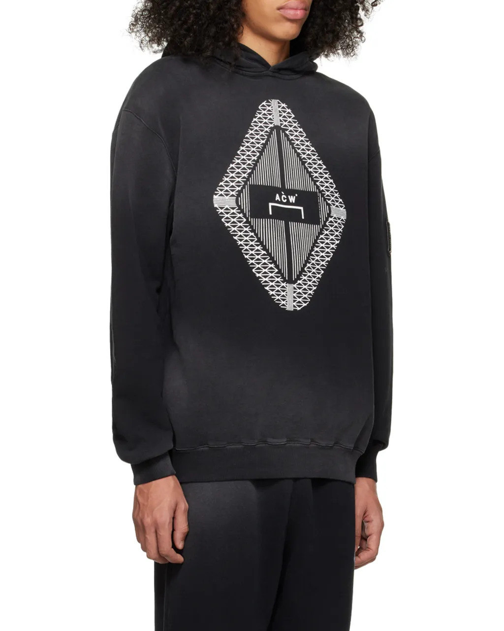 Gradient Logo-Print Hoodie