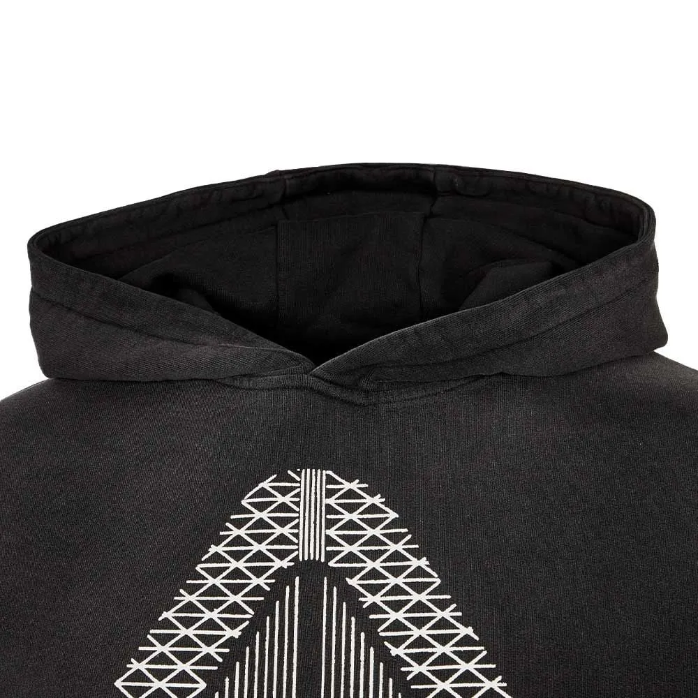 Gradient Logo-Print Hoodie