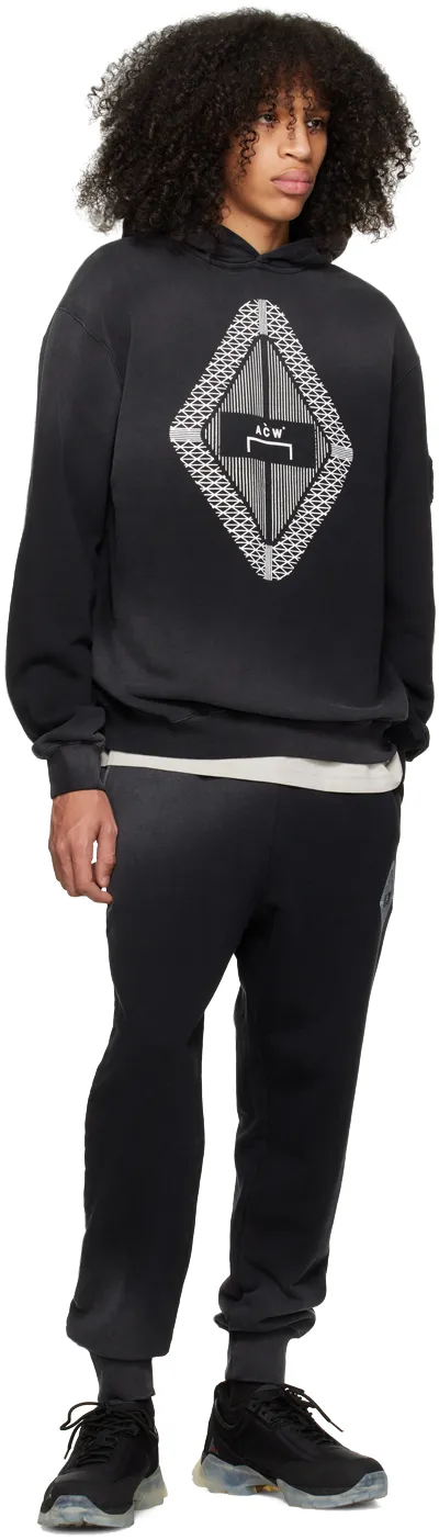 Gradient Logo-Print Hoodie