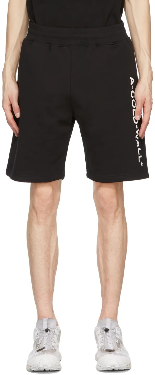 Logo Printed Straight Leg Shorts