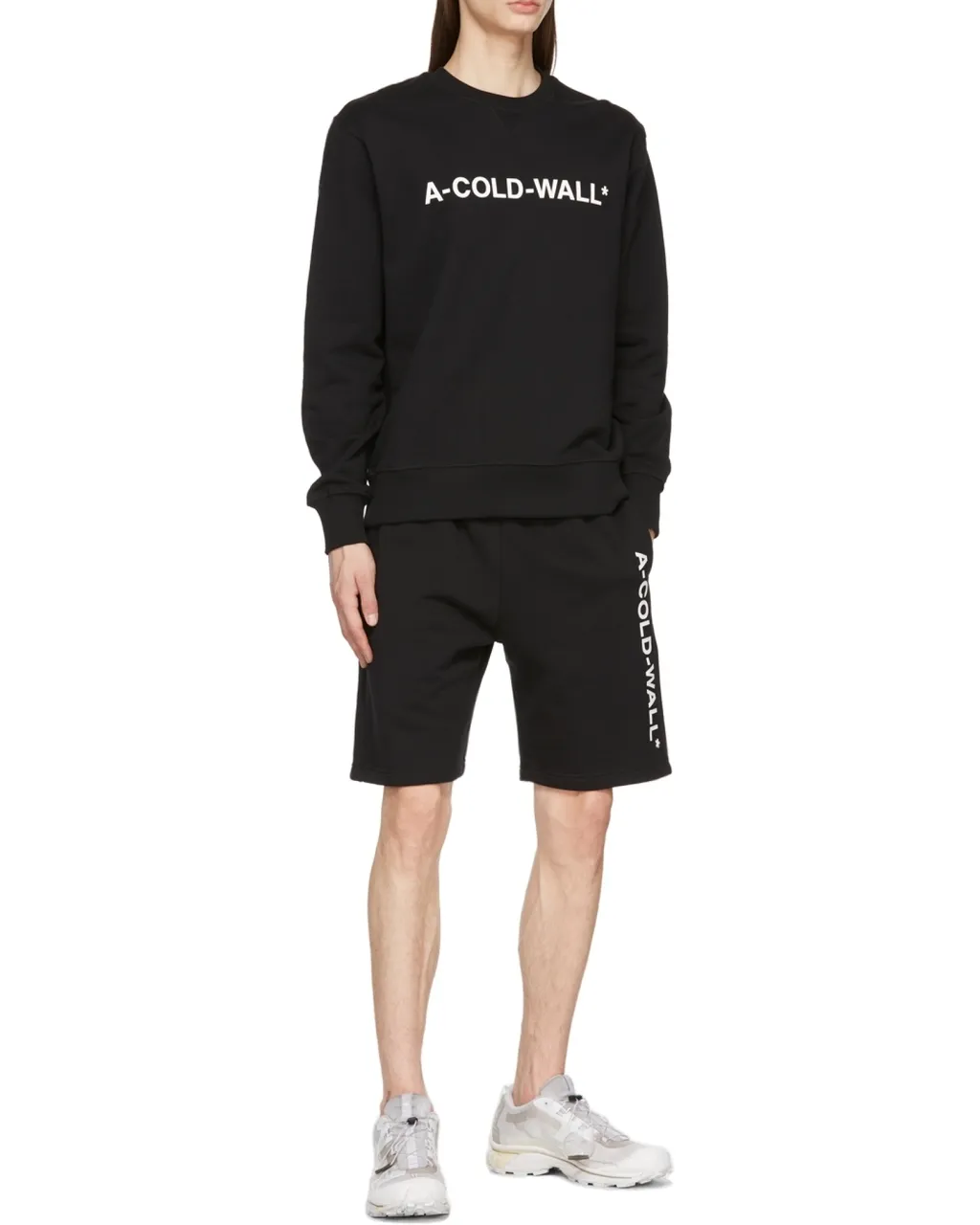 Logo Printed Straight Leg Shorts