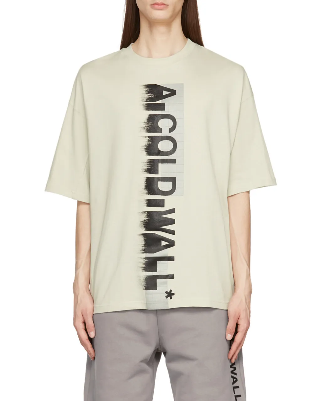 Blurred Logo-Print T-Shirt