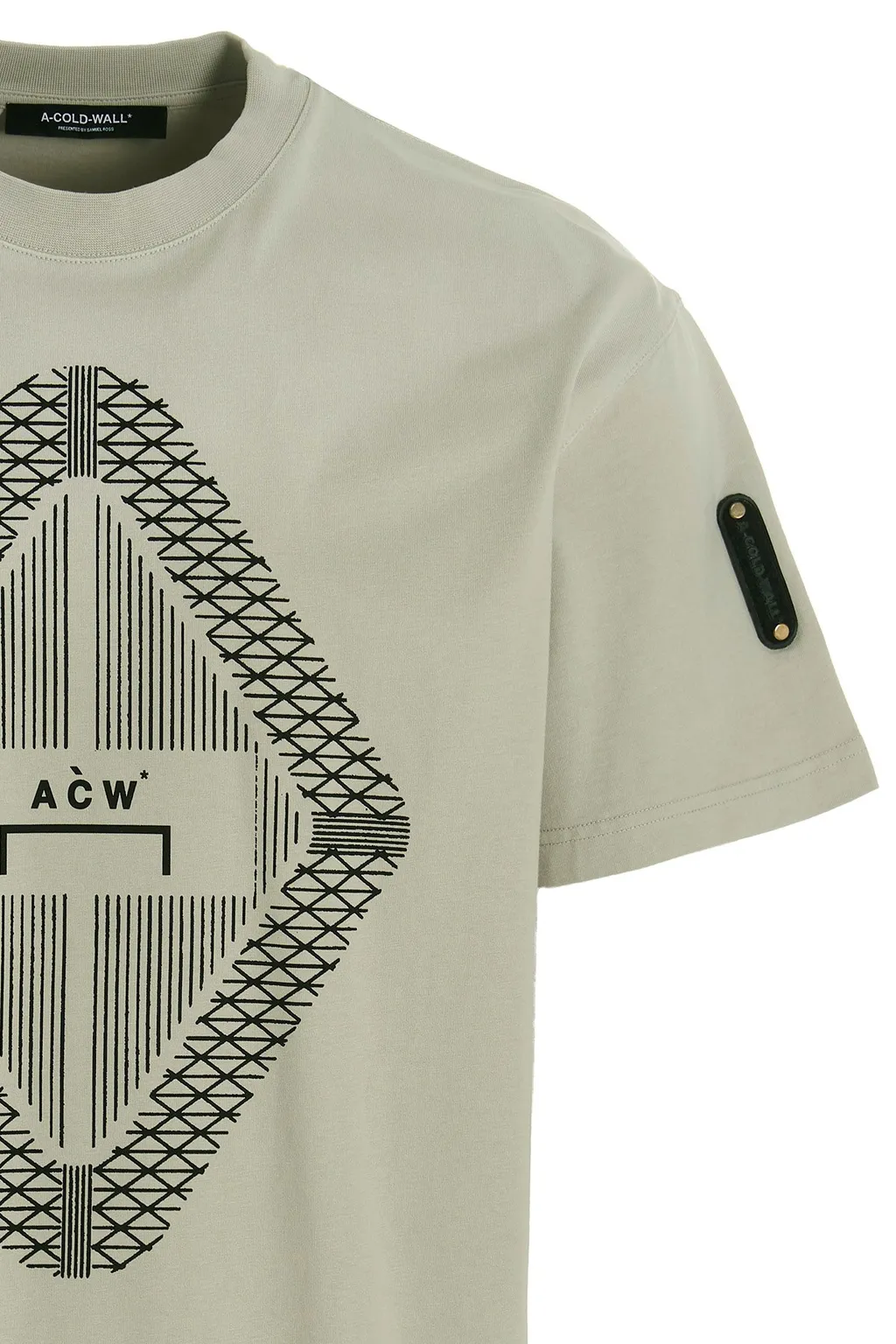 Gradient Logo Printed Crewneck T-Shirt
