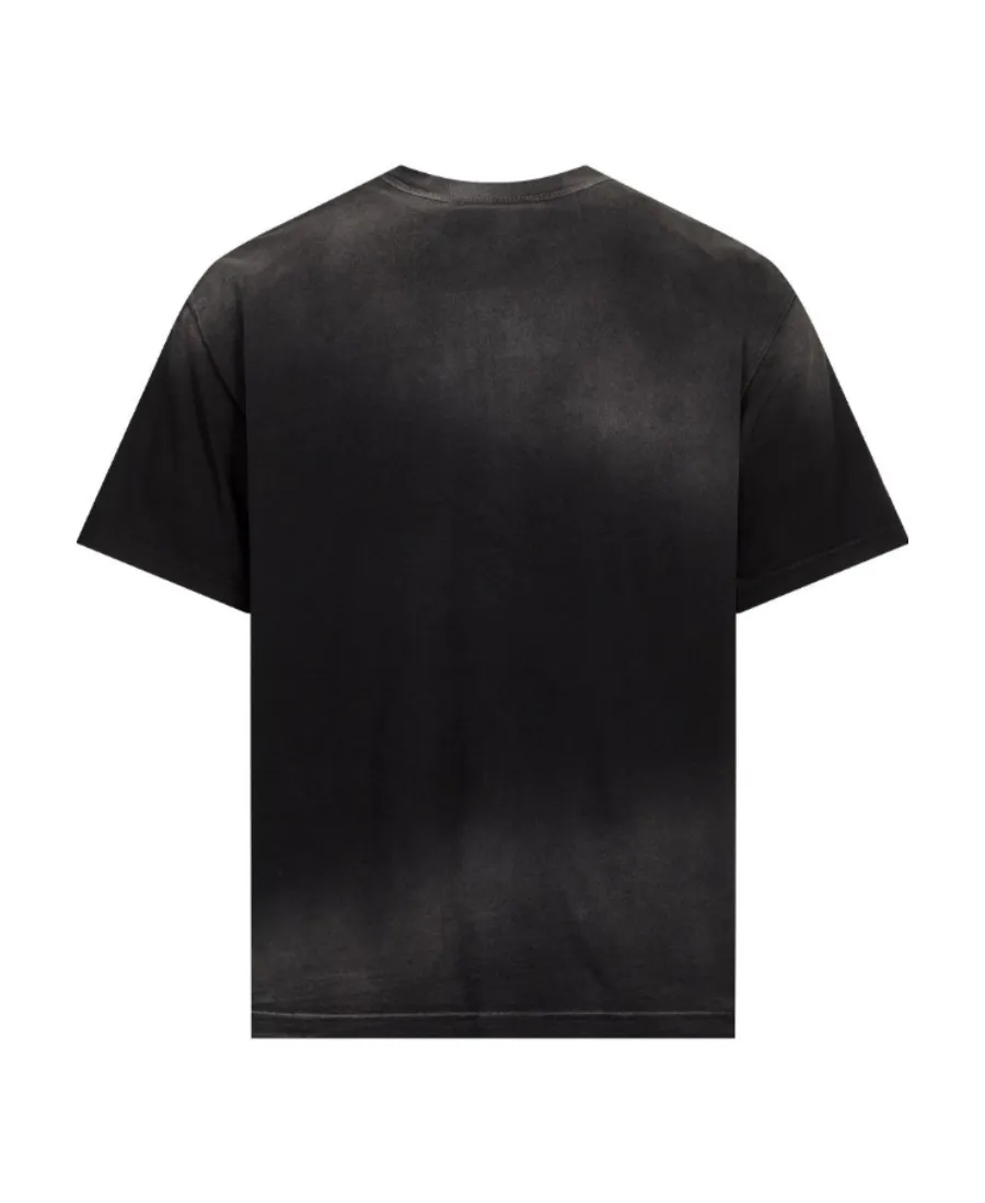 Gradient Logo Printed Crewneck T-Shirt