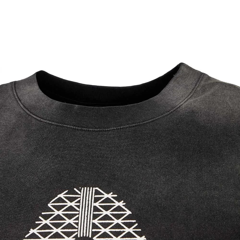 Gradient Logo Printed Crewneck T-Shirt
