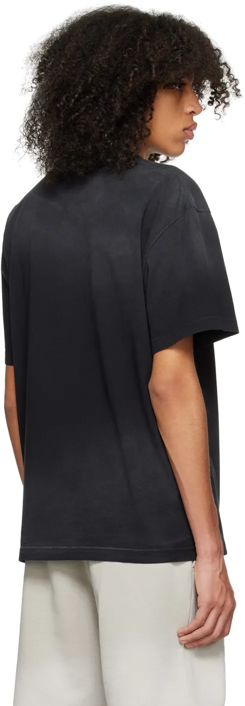 Gradient Logo Printed Crewneck T-Shirt