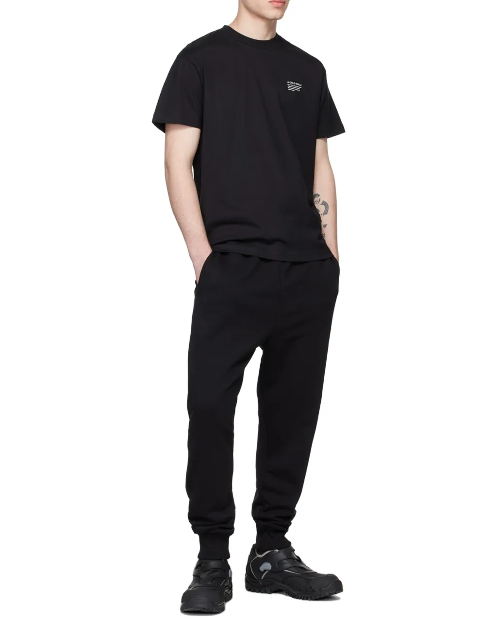 Mid-Waisted Tapered Joggers