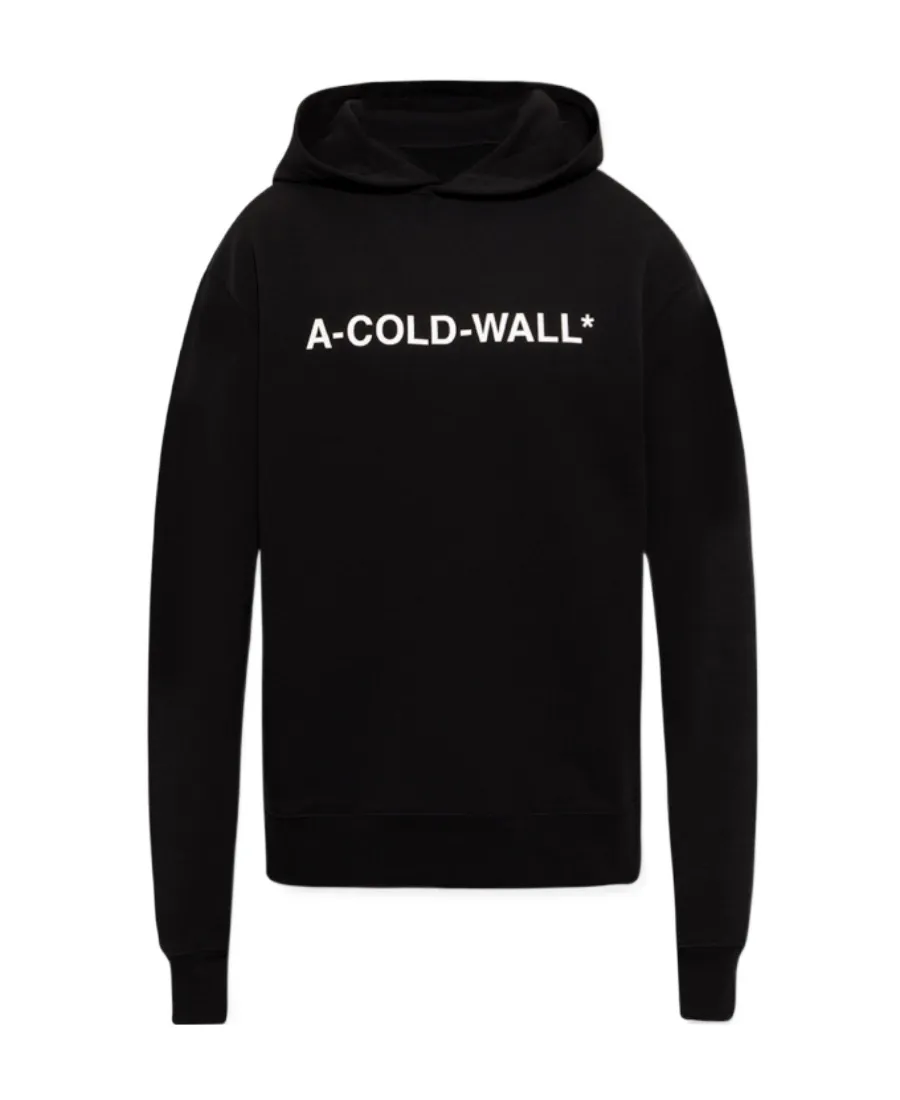 Logo-Print Pullover Hoodie