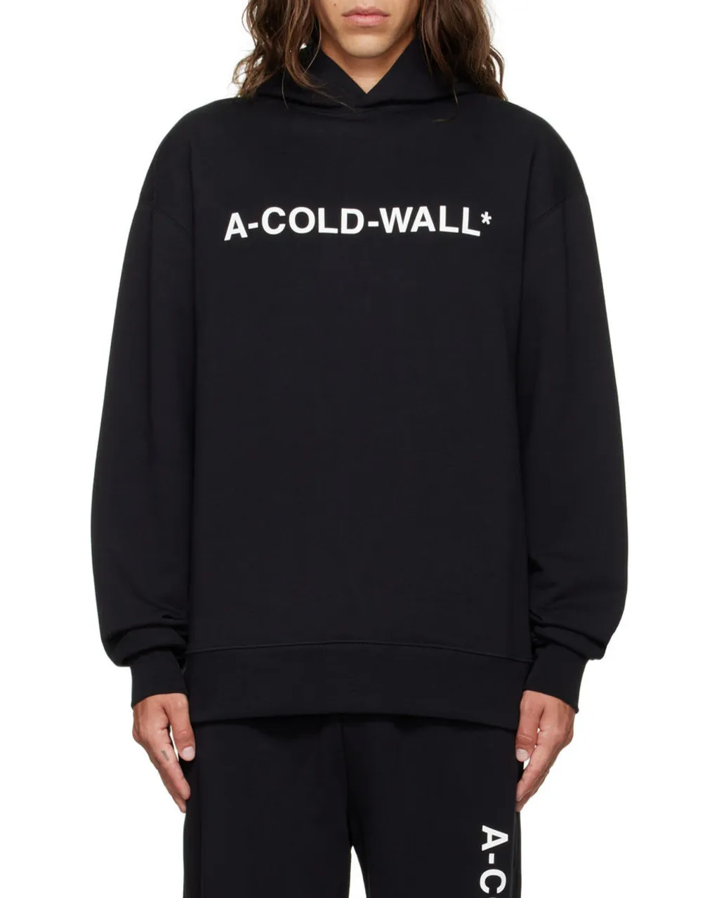 Logo-Print Pullover Hoodie